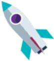 ロケットのイラスト